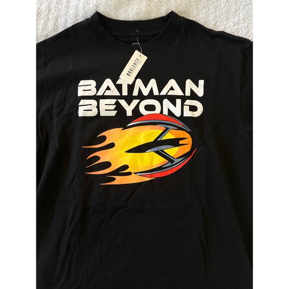 NWT Batman Beyond Graphic T-Shirt Men Large Black DC Comics Retro Superhero Tee - Picture 3 of 4